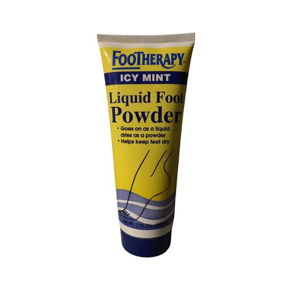 Queen Helene Footherapy Icy Mint Liquid Foot Powder 7 fl oz - Picture 1 of 2